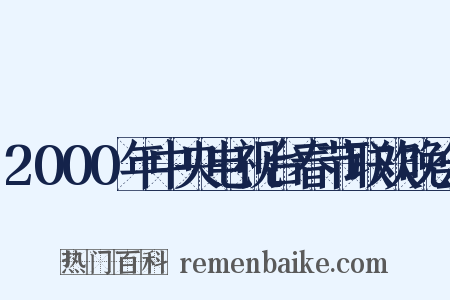 2000年中央电视台春节联欢晚会是什么意思的图片